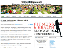 Tablet Screenshot of fitsocialconference.org